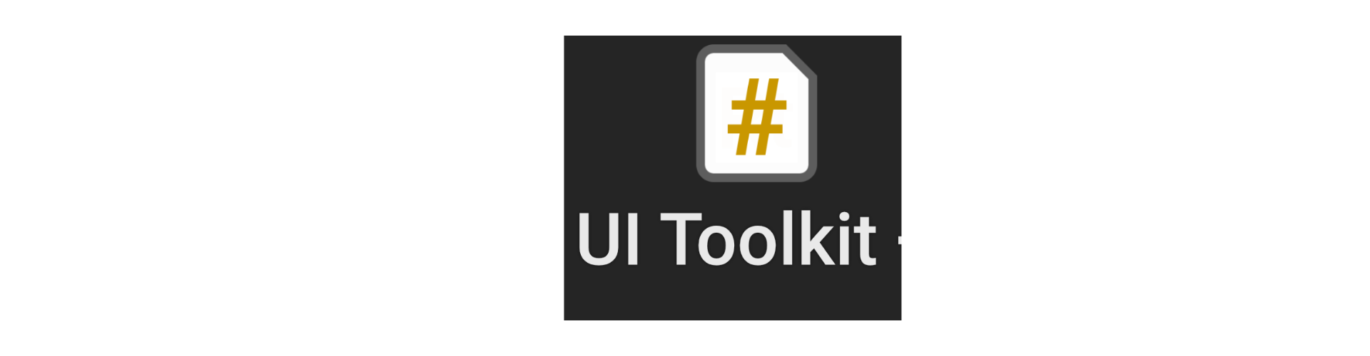 UI toolkits